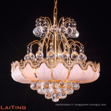 Cristal lampes murano couleur cristal lustre